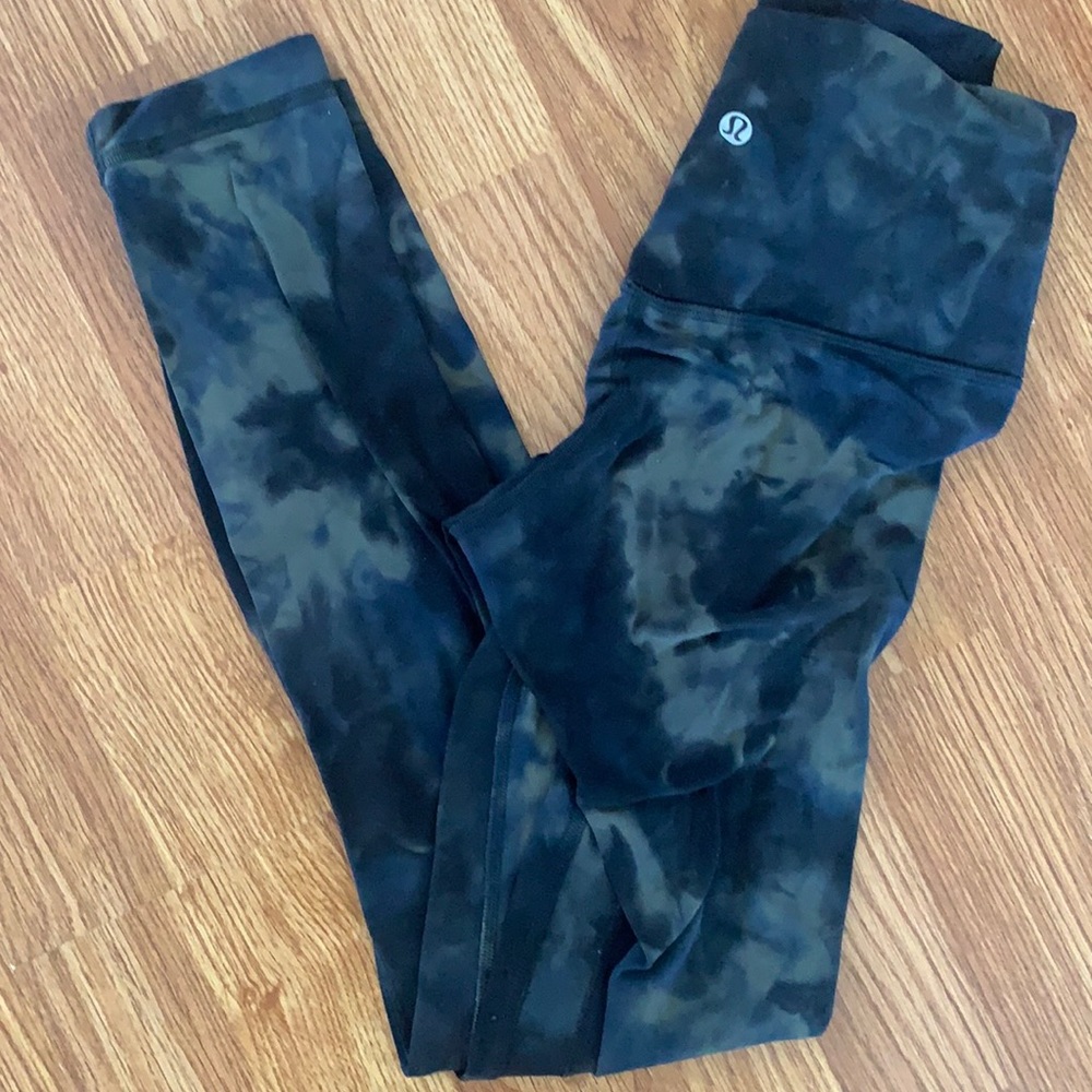 Lulu lemon diamond dye align leggings